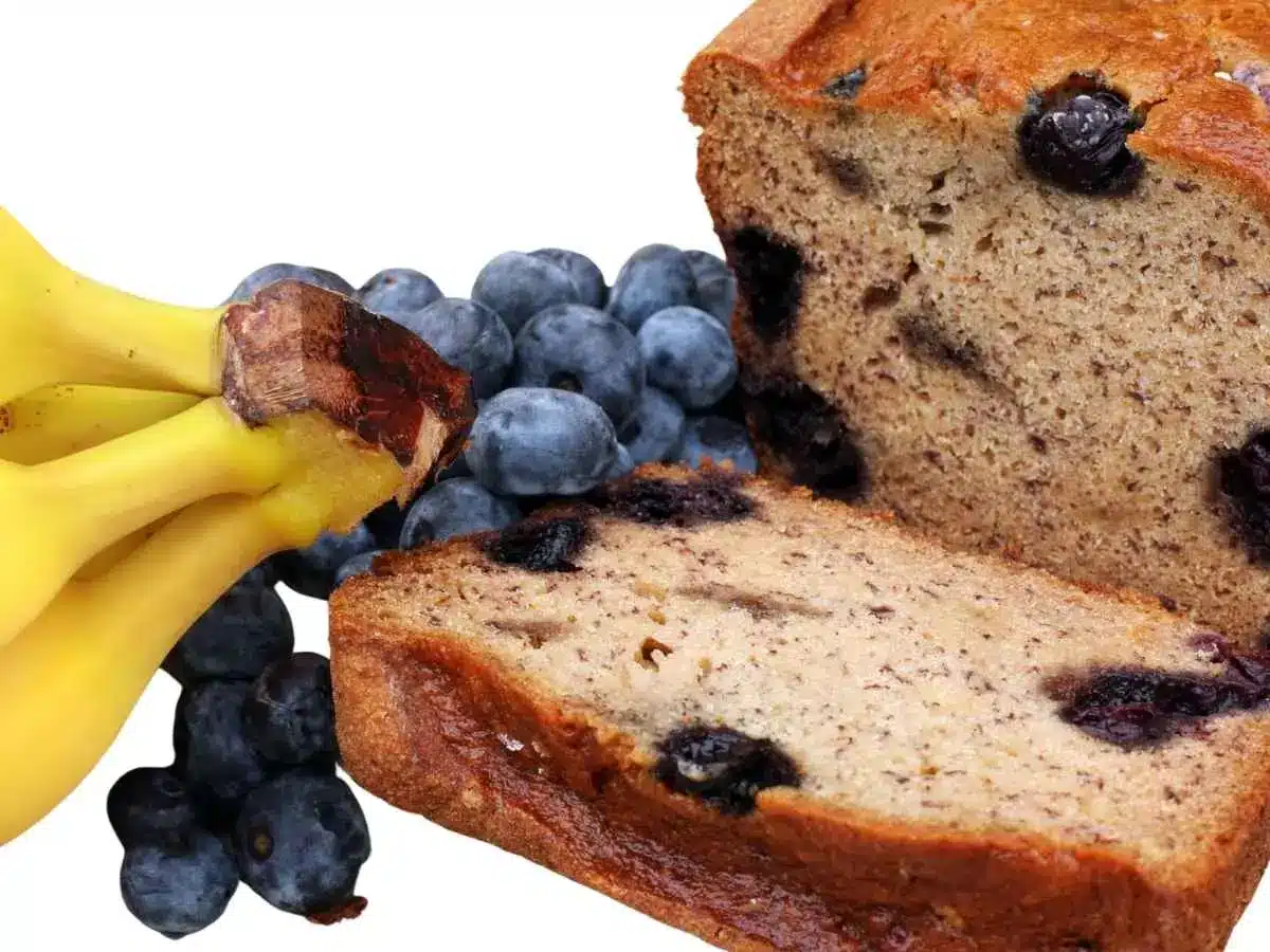 blueberry Banana Bread