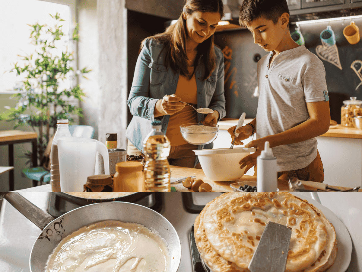 How to make pancakes from scratch