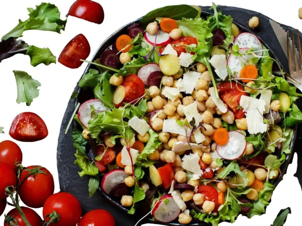 Chickpea Mediterranean salad recipes