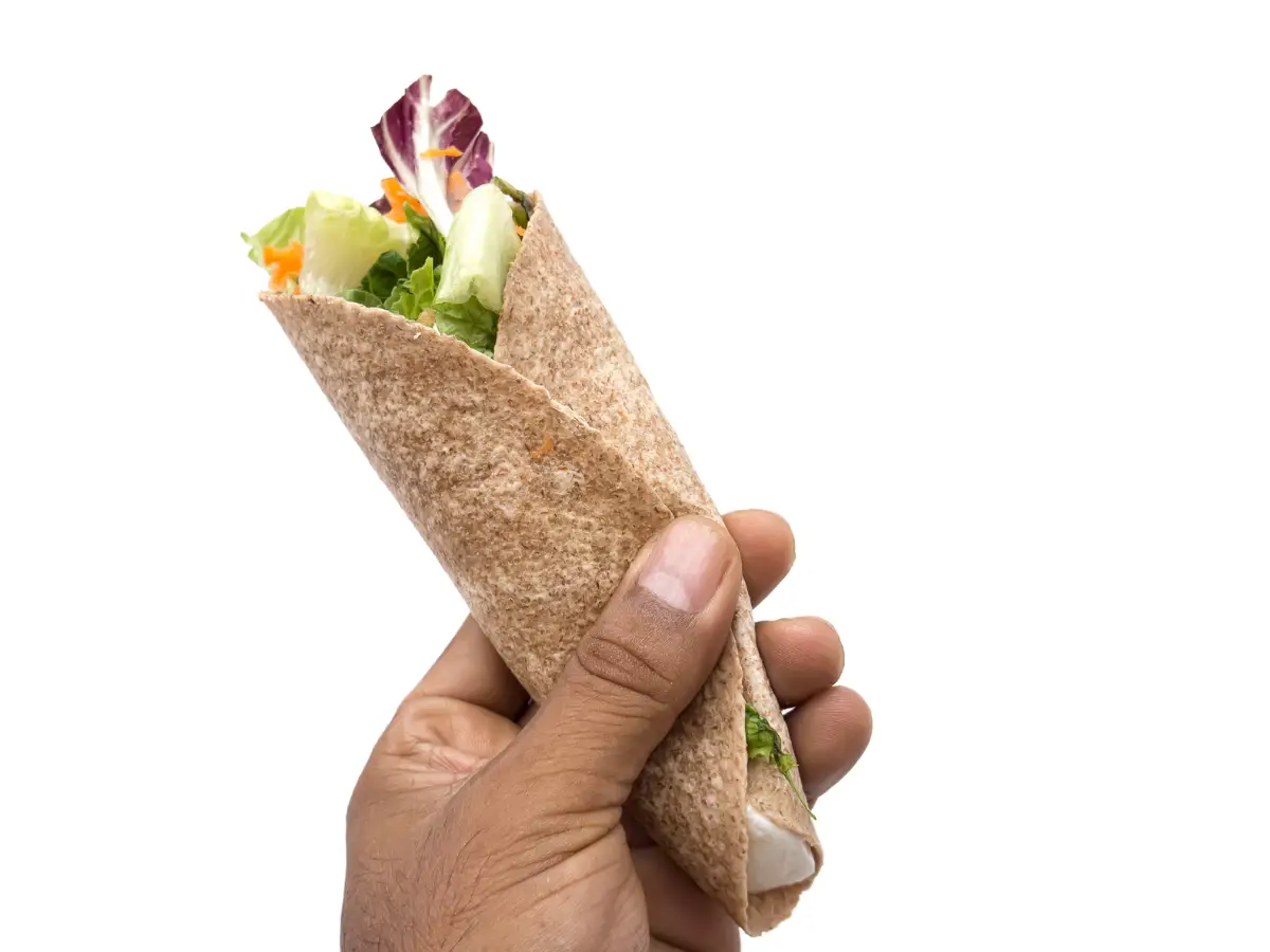 Mediterranean Veggie Wrap