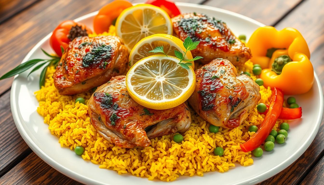 Easy Chicken and Yellow Rice Recipe for Dinner