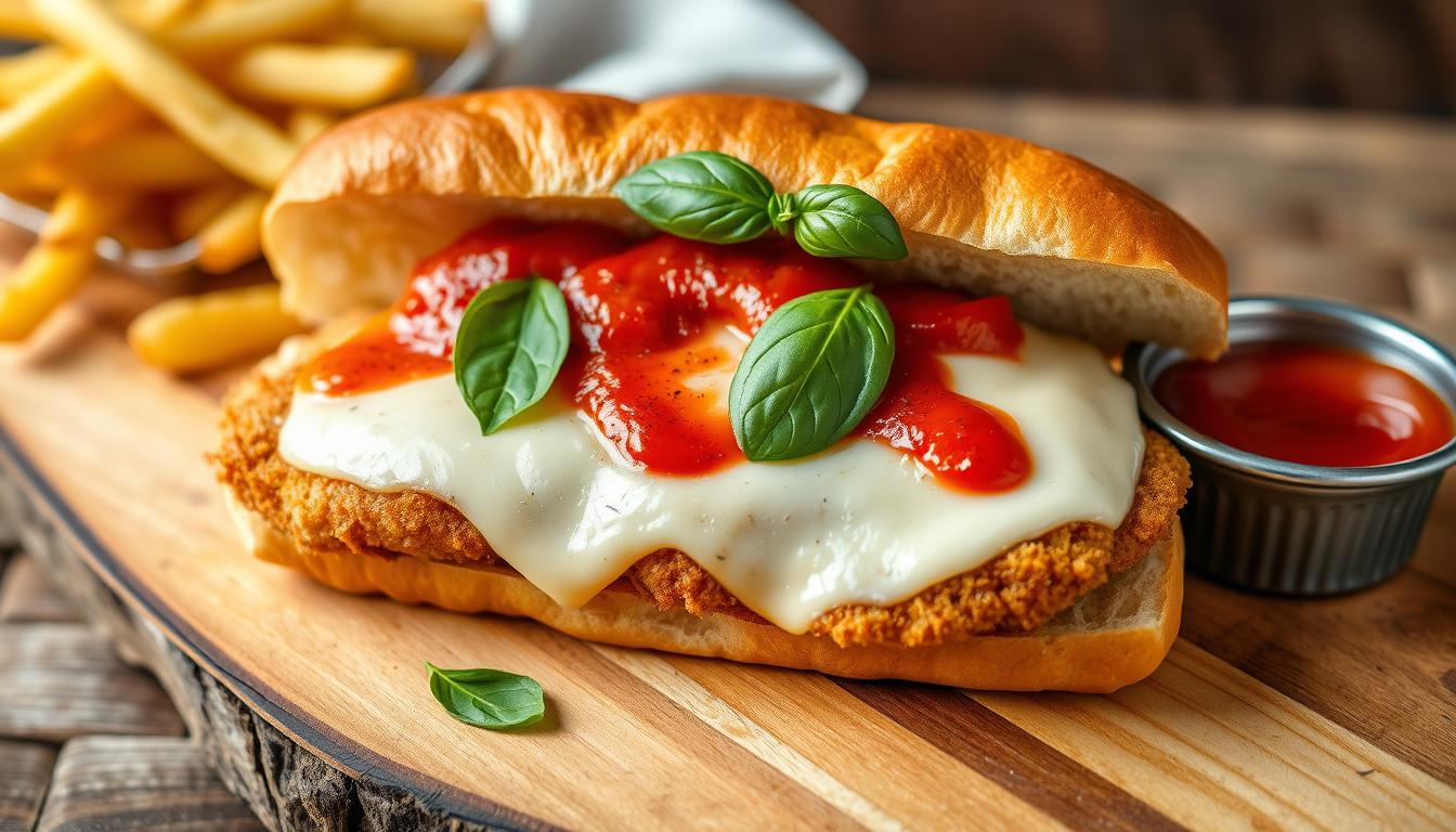 Chicken Parm Sandwich Recipe