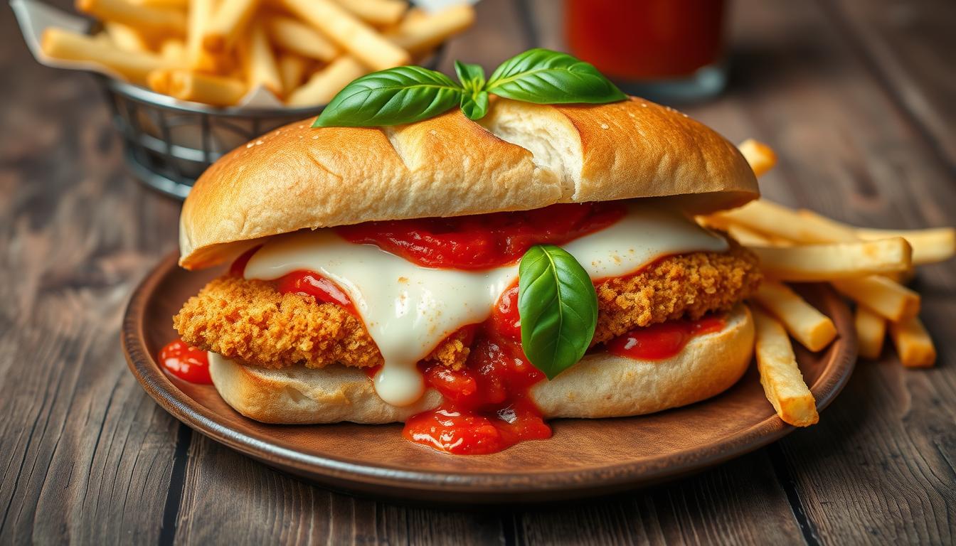 Chicken Parm Sandwich Recipe